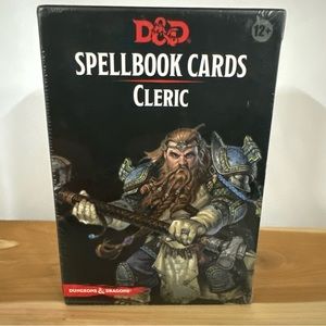 Dungeons & Dagons Spellbook Cards: Cleric D&D